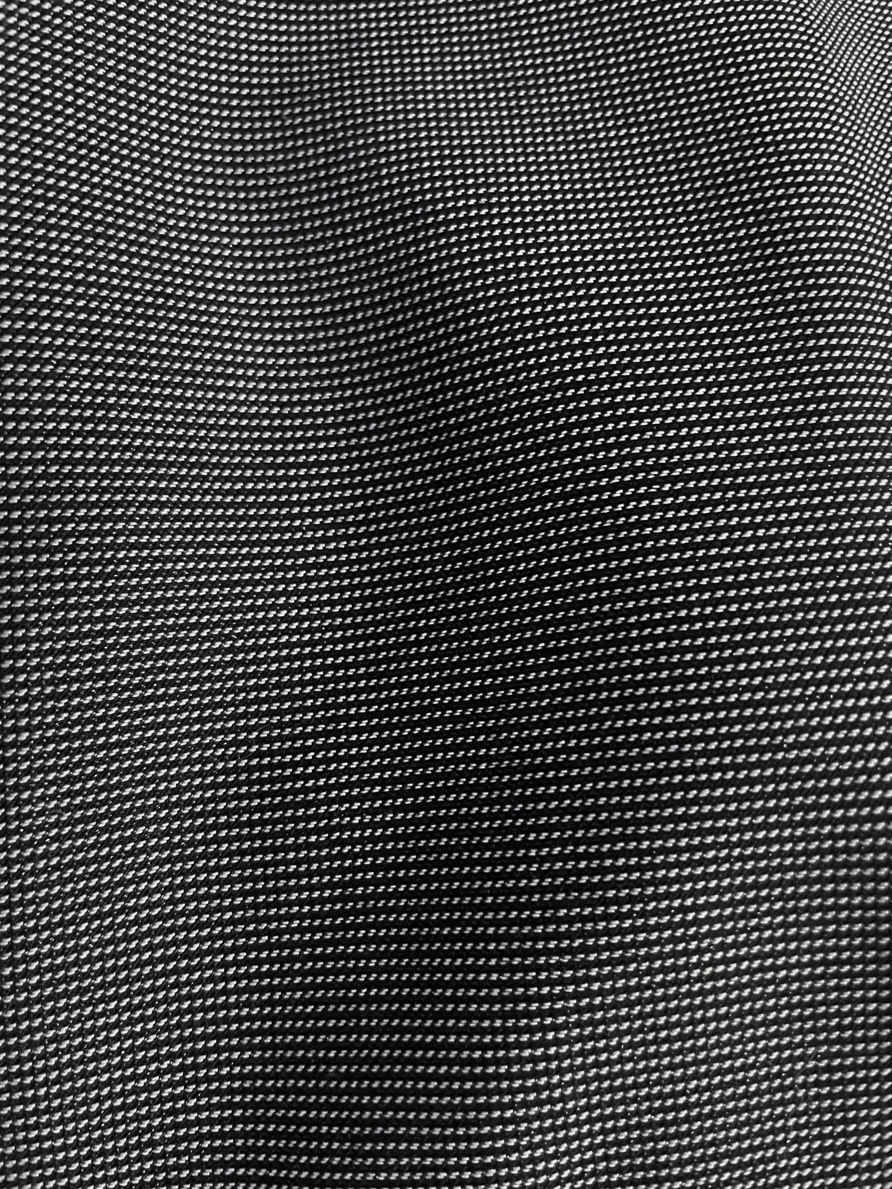 Birdseye Pattern Modern Fit 3 Piece Charcoal Suit with Contrast Trim sold by Alberto Nardoni product image thumbnail 2