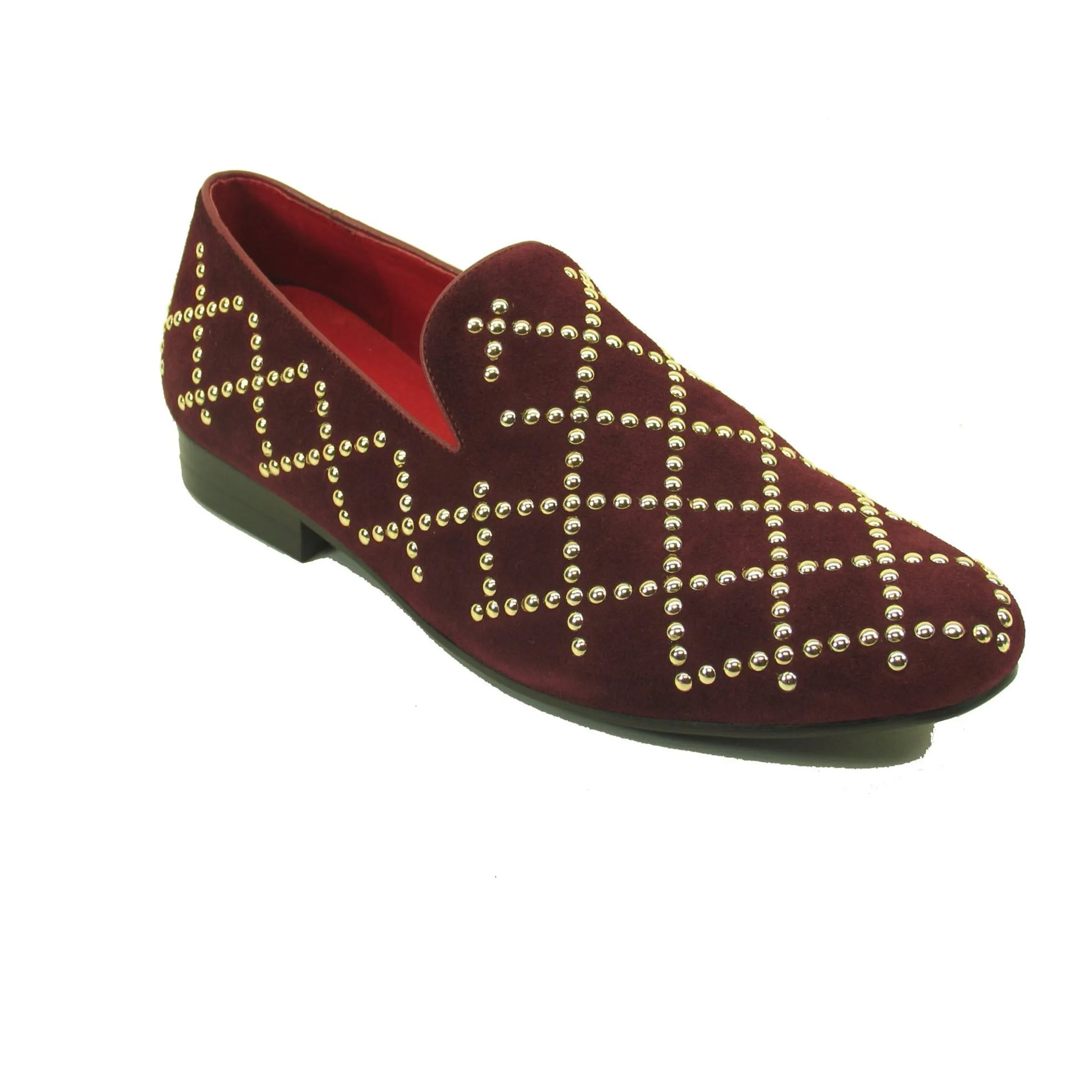 Mens Carrucci Studded Loafer Dress Shoe in Black sold by Alberto Nardoni product image thumbnail 2