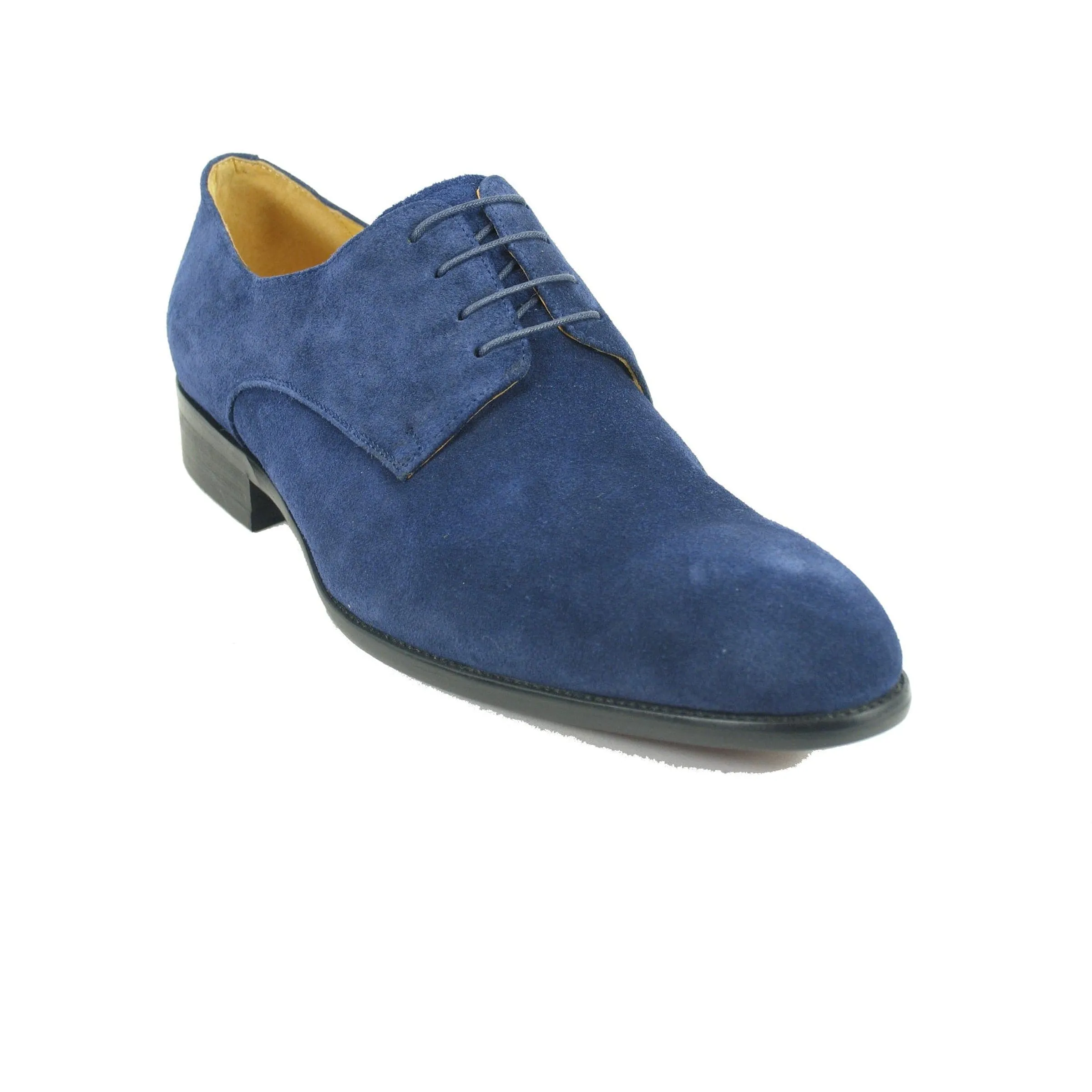 Mens Pain Toe Suede Oxford Dress Shoe in Burgundy sold by Alberto Nardoni product image thumbnail 4