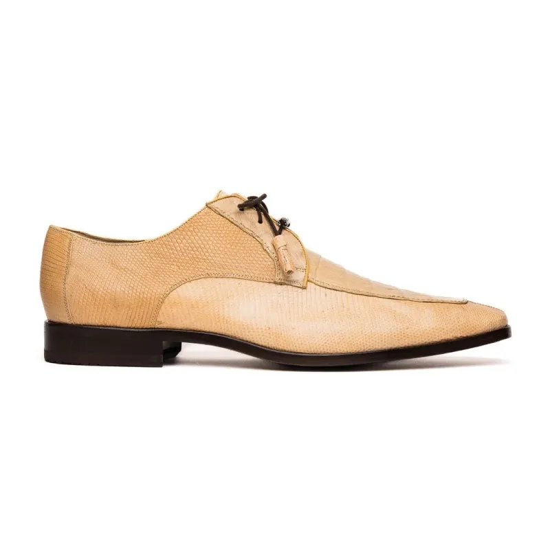 Marco Di Milano Merida Beige Orix Oxfords Lizard & Caiman Crocodile Shoes sold by Alberto Nardoni