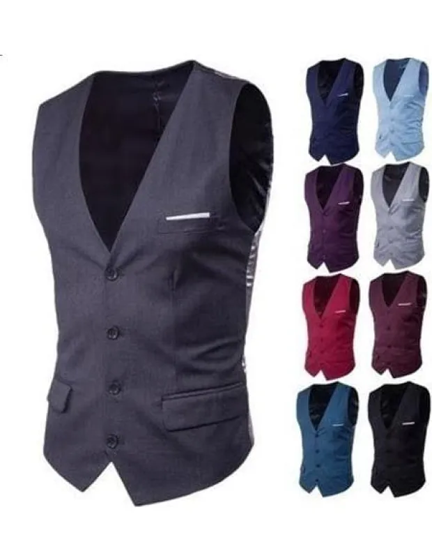 Mystery Bundle 5 Dress Vest For $65 ($13 Each) sold by Alberto Nardoni