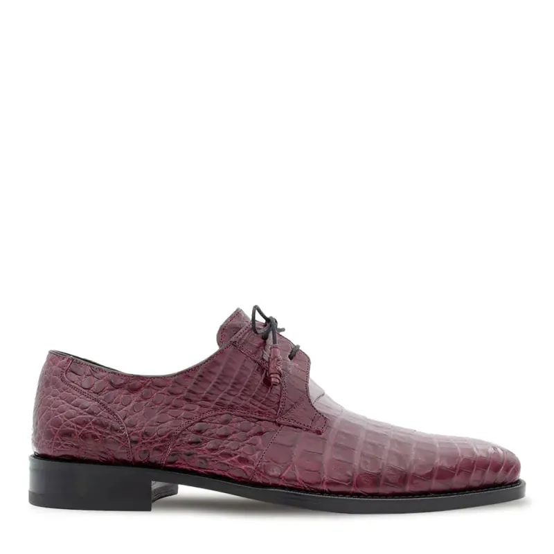 Mezlan Men's Crocodile Leather Lace Up Anderson Shoe sold by Alberto Nardoni