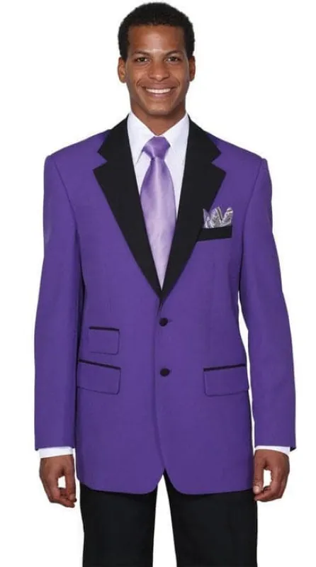 Purple Prom Suit - Purple Prom Outfit - Purple Prom Floral Paisley Tuxedo sold by Alberto Nardoni