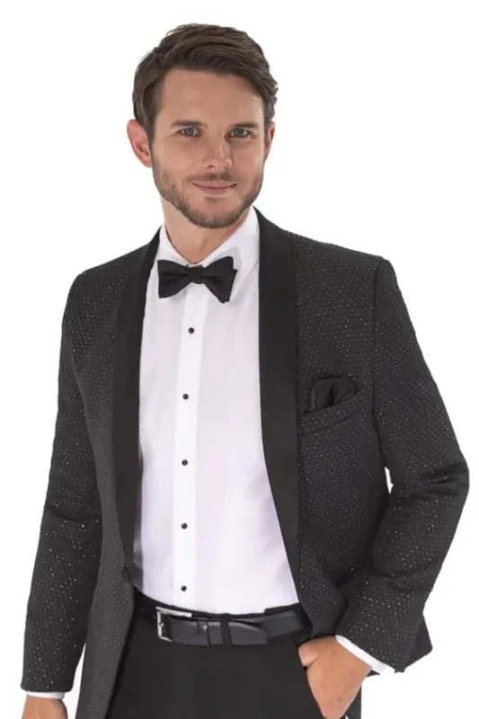 Smoking Traje - Esmoquin - Smoking Para Hombre - One Button  Trajes De Novio Black Tuxedo sold by Alberto Nardoni