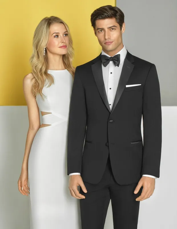 Western Suit - Trajes Para Hombres - Cowboy Formal Attire - Trajes De Novio Notch Lapels - Black made by Alberto Nardoni