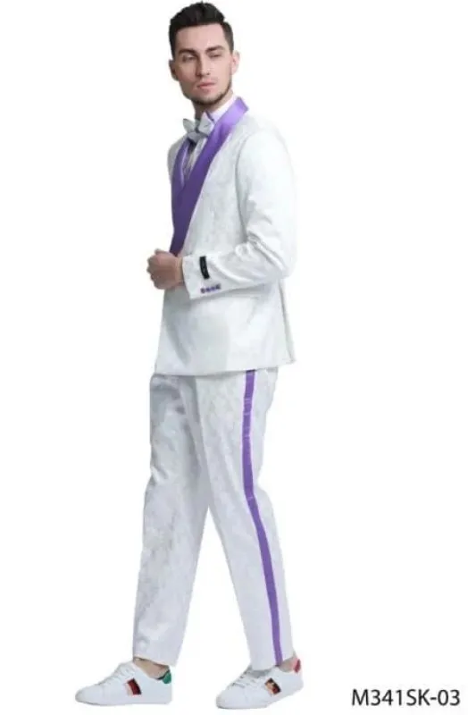 Purple Prom Suit - Purple Prom Outfit -Purple Prom & Wedding  Tuxedo sold by Alberto Nardoni