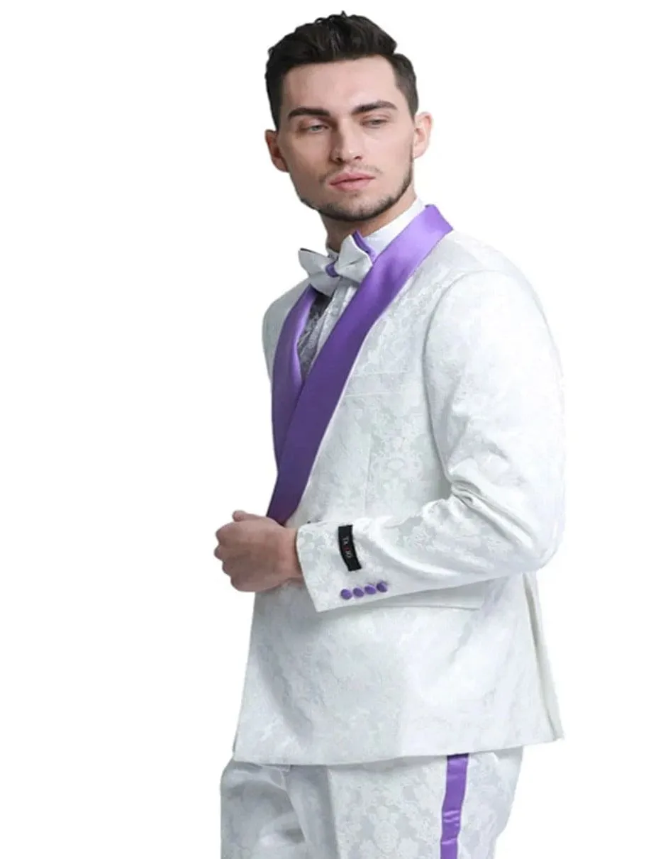 Purple Prom Suit - Purple Prom Outfit -Purple Prom & Wedding Tuxedo sold by Alberto Nardoni product image thumbnail 2