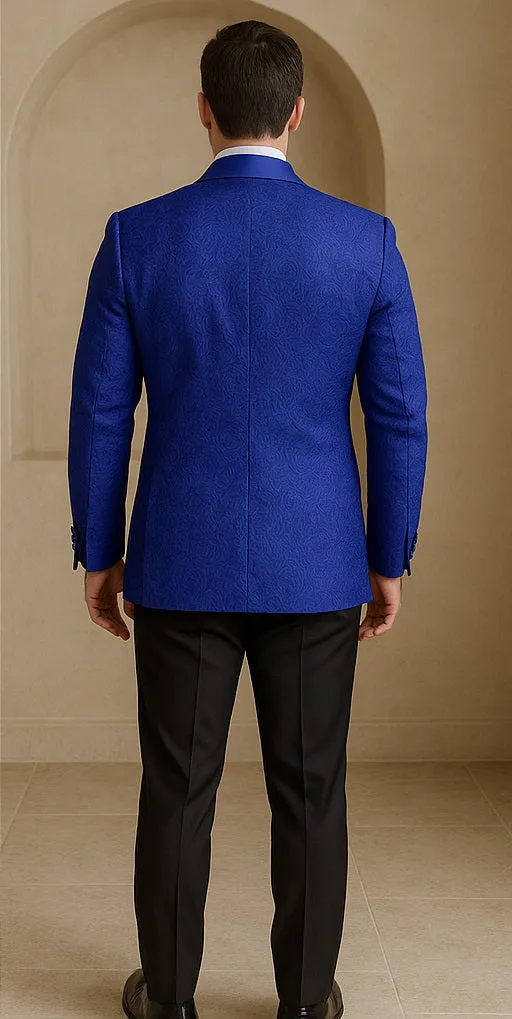 Blue Prom Suit For Men - Blue Homecoming Tuxedo - Royal Blue sold by Alberto Nardoni product image thumbnail 5