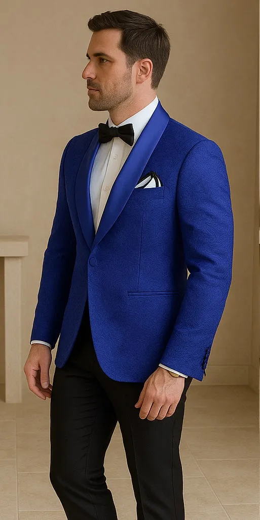 Blue Prom Suit For Men - Blue Homecoming Tuxedo - Royal Blue sold by Alberto Nardoni product image thumbnail 3