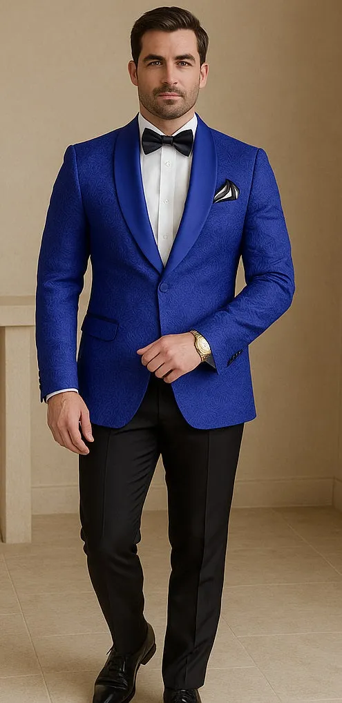 Blue Prom Suit For Men - Blue Homecoming Tuxedo - Royal Blue sold by Alberto Nardoni product image thumbnail 2