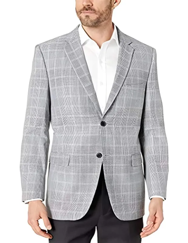 Mens 56 Long Sport Coat Gray Color Sport Coat sold by Alberto Nardoni