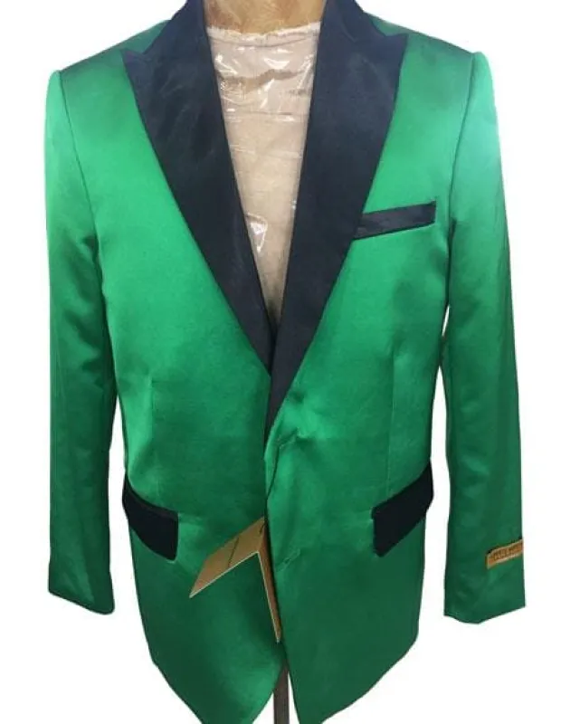 Mens Green Color Casual Blazer sold by Alberto Nardoni