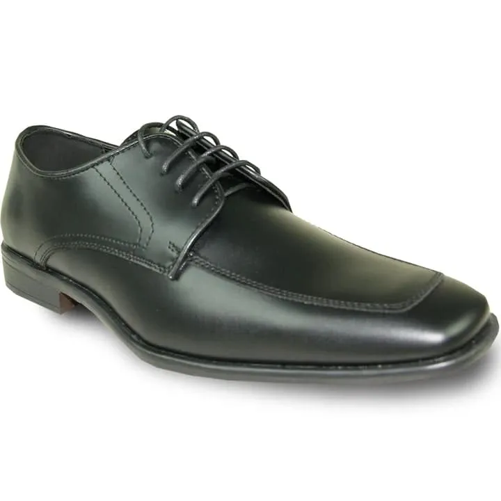Mens Formal Oxford Lace Up Dress & Tuxedo Shoe In Matte Black sold by Alberto Nardoni