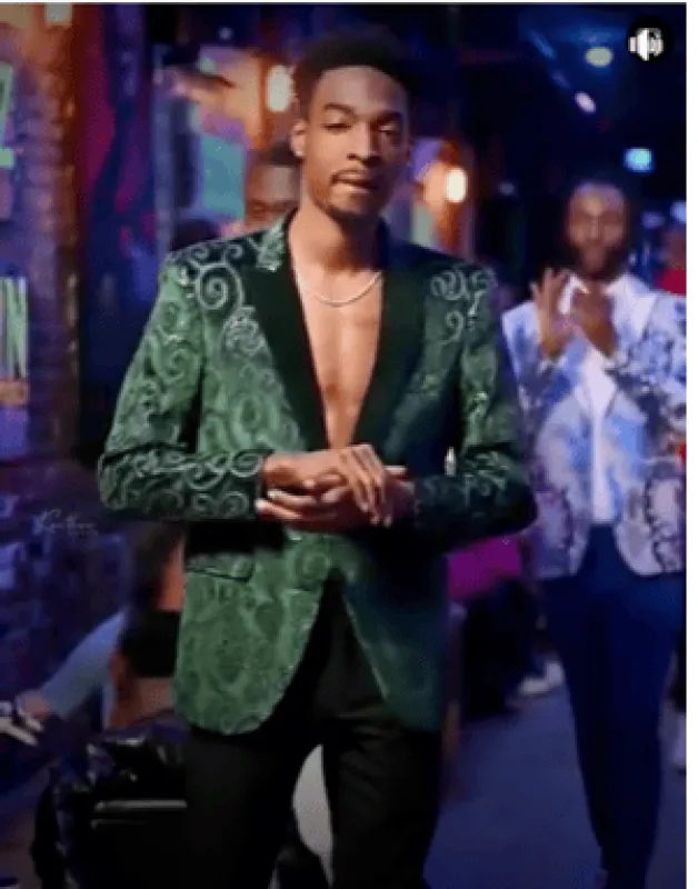 Green Tuxedo - Wedding Prom Suit sold by Alberto Nardoni