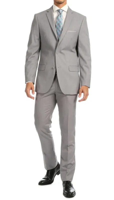 Windsor Light Grey Slim Fit 2pc Suit sold by Alberto Nardoni