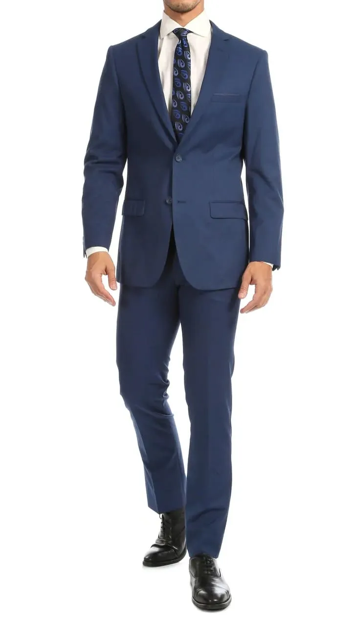 Windsor Indigo Slim Fit 2pc Suit sold by Alberto Nardoni product image thumbnail 4