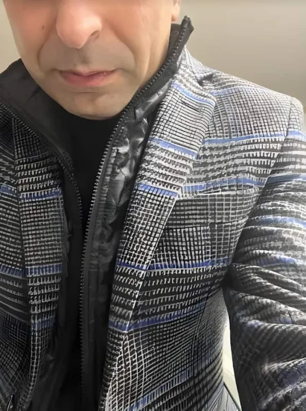 Mens 54 Regular Sport Coat  Charcoal Gray Color Sport Coat sold by Alberto Nardoni