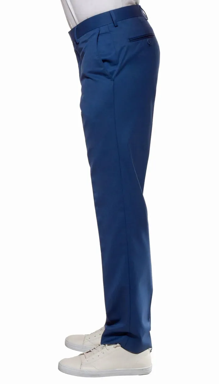 Mens Savannah Indigo Slim Fit 3 Piece Suit sold by Alberto Nardoni product image thumbnail 4