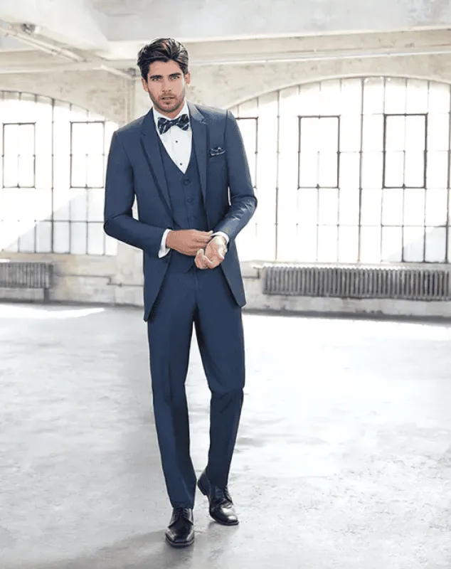 Cobalt Blue Tuxedo - Mens Saphire Color Wedding Tuxedo - Cobalt Blue sold by Alberto Nardoni