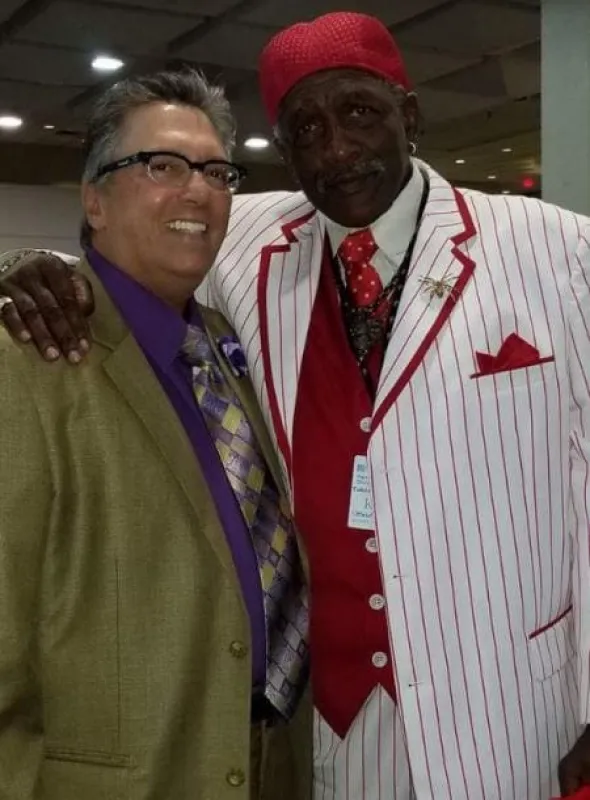 White and Red Tuxedo Red - White - Red Tuxedos - Stripe Suits sold by Alberto Nardoni