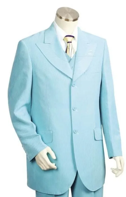 Mens Turquoise Blazer - Turquoise Suit Jacket sold by Alberto Nardoni
