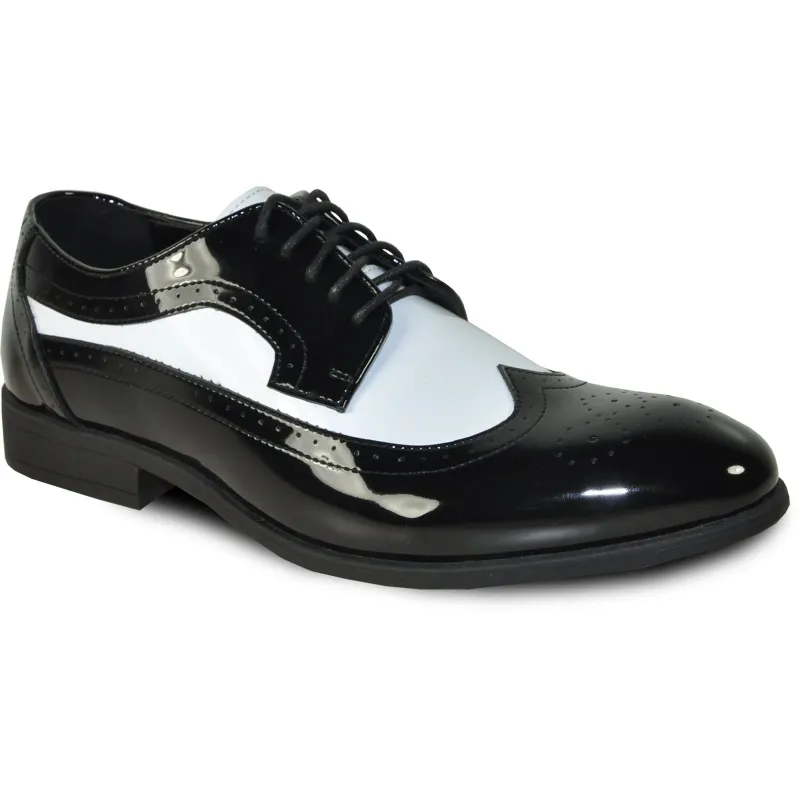 Mens Black Shiny Dress Shoe - Classic Lace Up sold by Alberto Nardoni