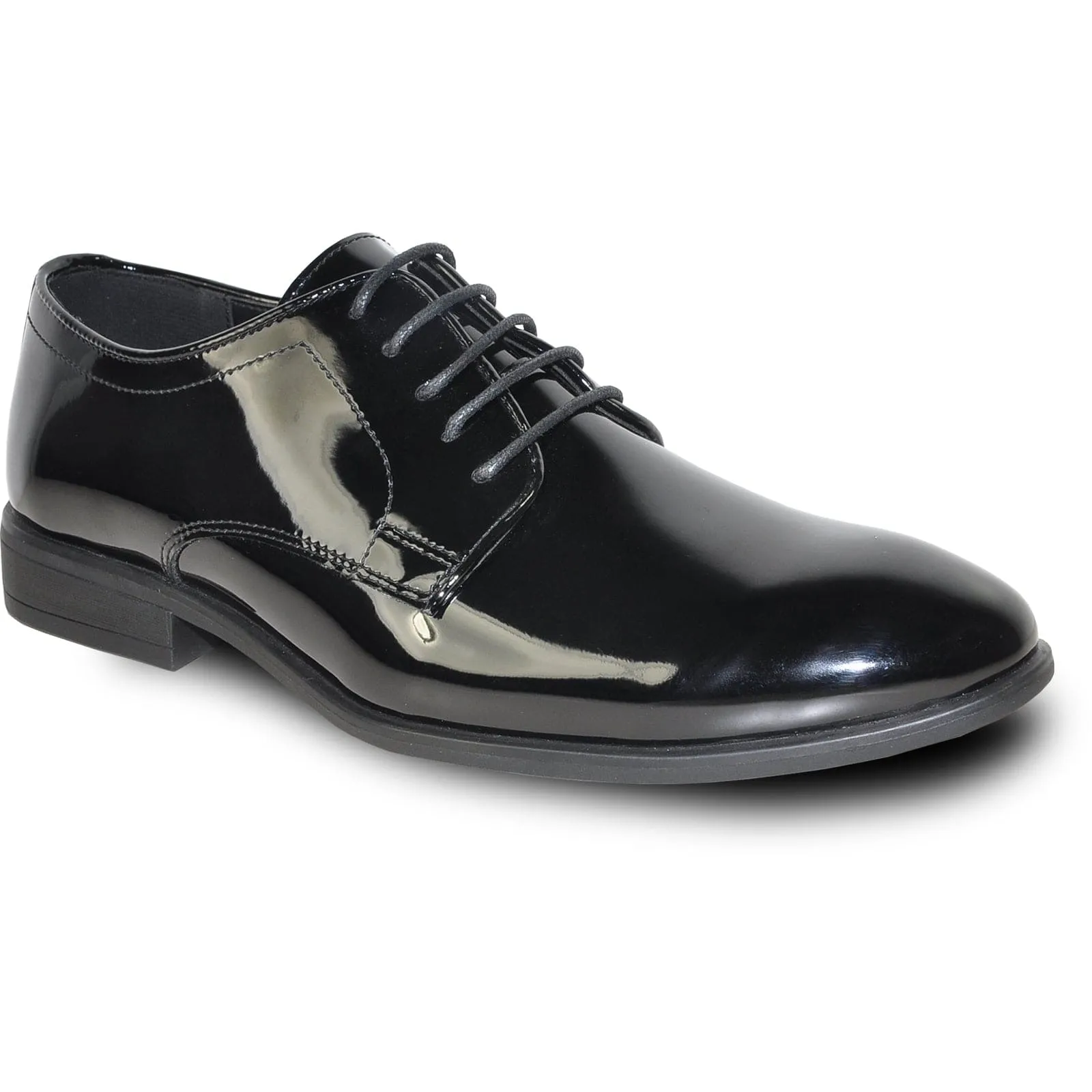 Mens Black Shiny Dress Shoe - Cool and Dry Shoe sold by Alberto Nardoni