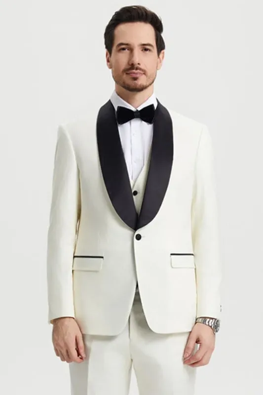 Father And Son Matching Suits -White Tuxedo sold by Alberto Nardoni