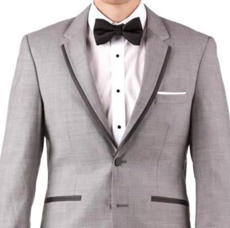 Suit And Shirt Combinations Slim Fit Groom & Groomsmen Suits Wedding Suits & Tuxedo Online + Light Gray + Free Shirt & Tie sold by Alberto Nardoni