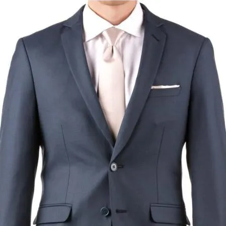 Groomsmen Wedding Suits Slate Blue sold by Alberto Nardoni