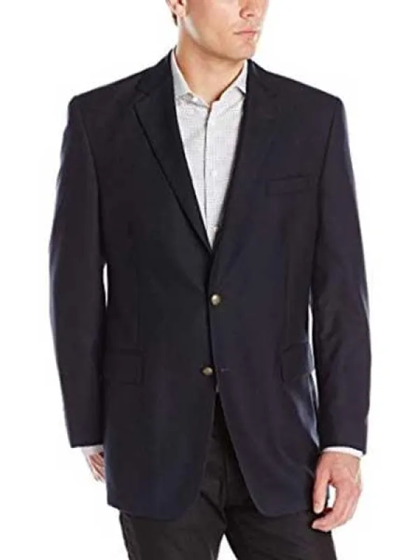 Wholesale Mens Jackets - Wholesale Blazer -Black 2 Button Blazer made by Alberto Nardoni