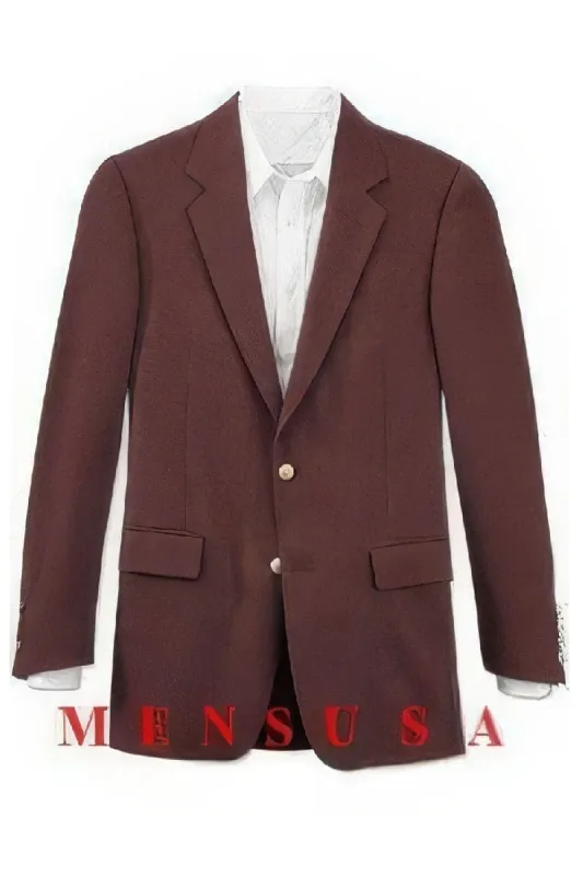 Wholesale Mens Jackets - Wholesale Blazer - Dark Burgundy ~ Maroon ~ Wine sold by Alberto Nardoni