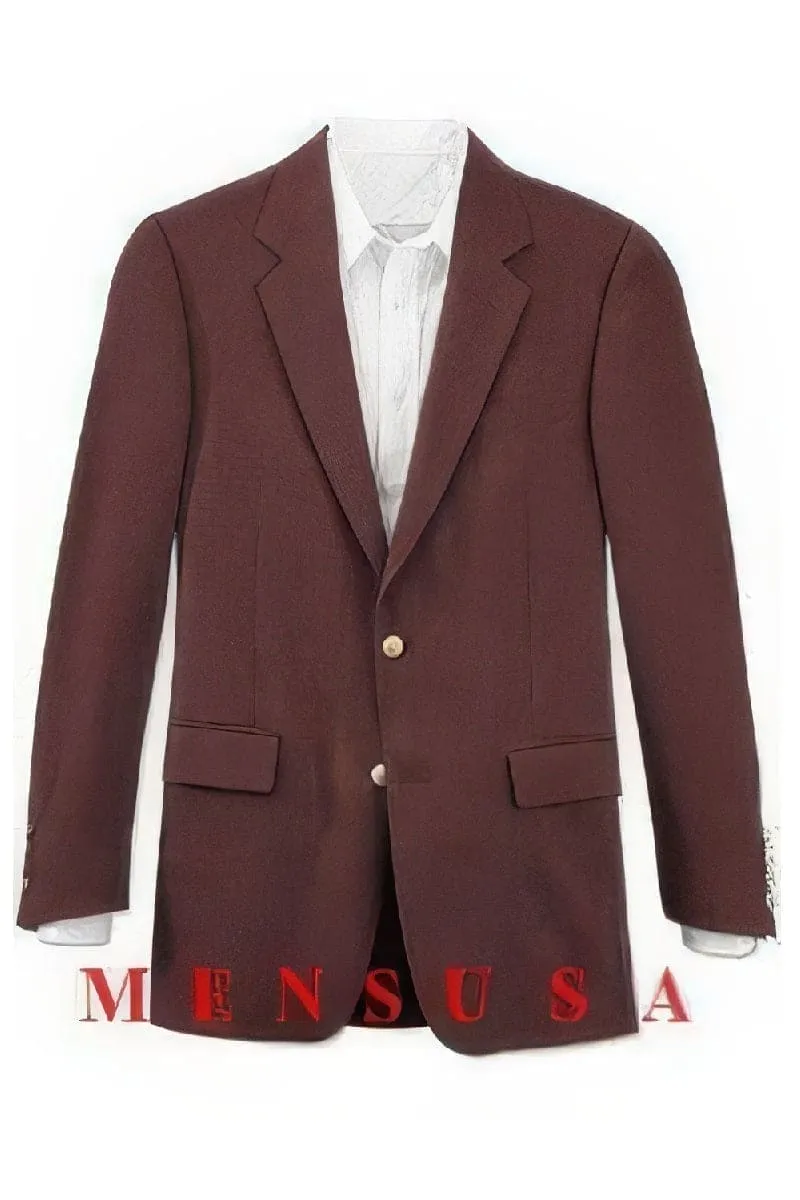 Wholesale Mens Jackets - Wholesale Blazer - Dark Burgundy ~ Maroon ~ Wine sold by Alberto Nardoni
