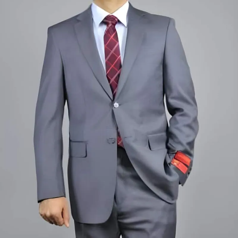 Mens Grey Wool Suit - Any Brand Style Size sold by Alberto Nardoni