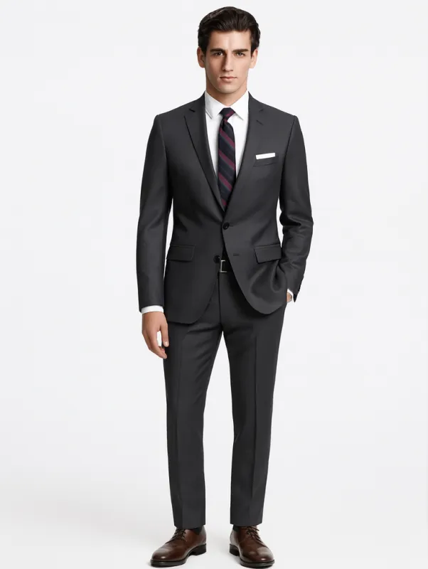 Mens Grey Wool Suit - Any Brand Style Size sold by Alberto Nardoni