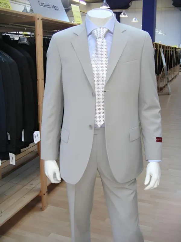 Mens Grey Wool Suit - Any Brand Style Size sold by Alberto Nardoni