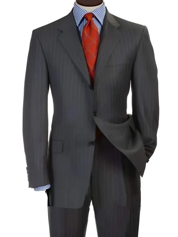 Mens Grey Wool Suit - Any Brand Style Size sold by Alberto Nardoni
