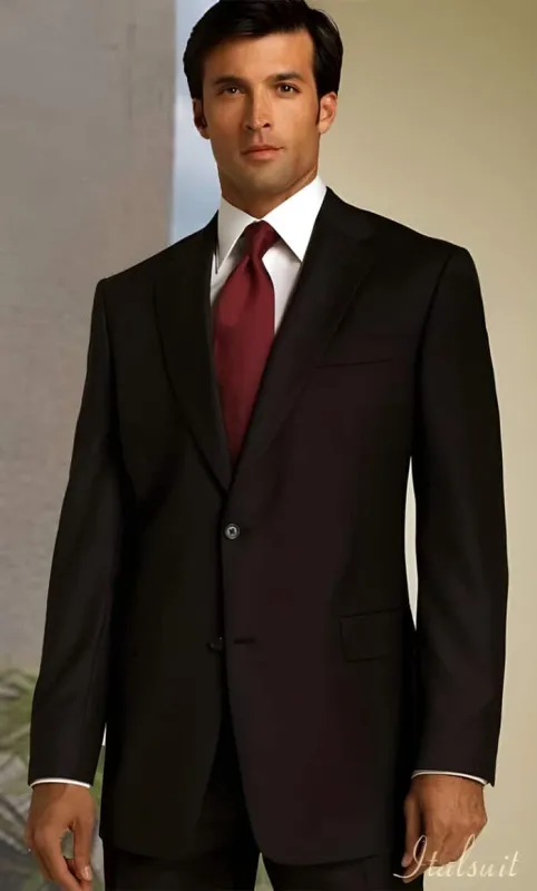 Mens  Brown Wool Suit  - Any Brand Style Size sold by Alberto Nardoni
