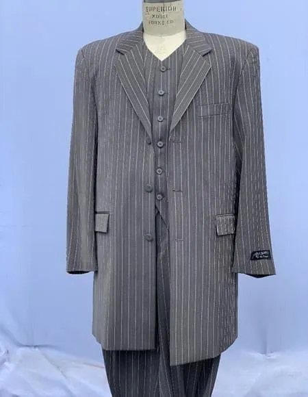 Mafia Costume - Mafia Halloween Costume - Italian Mafia Gray Costumes sold by Alberto Nardoni