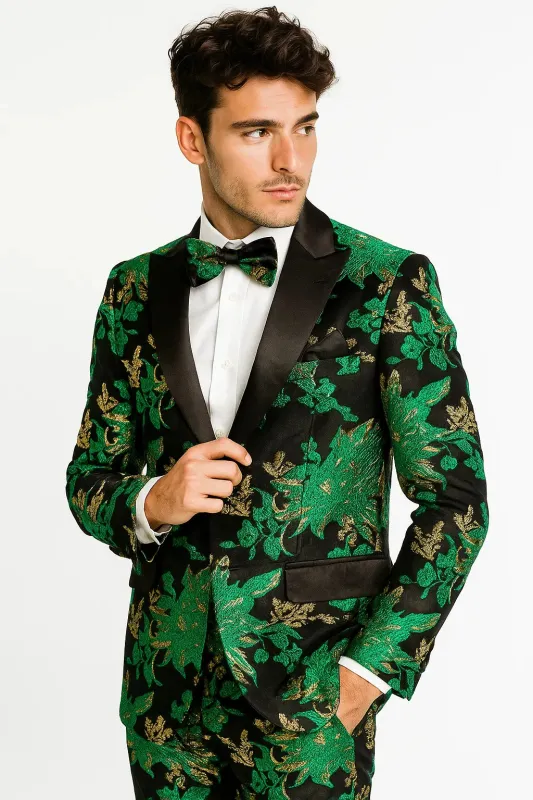 Mens Light Green Suit - Neon Green Suit sold by Alberto Nardoni