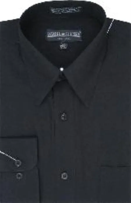 Men's Dress Cheap Priced Shirt Online Sale Black sold by Alberto Nardoni