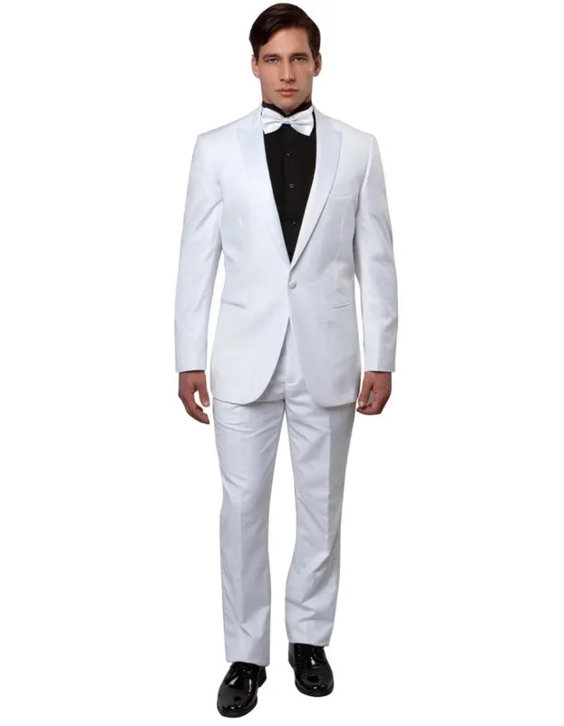White Prom Suit - White Prom Tuxedo  - White Suit sold by Alberto Nardoni