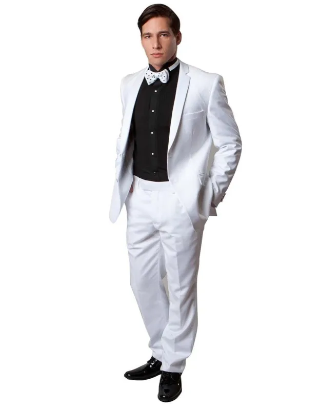 White Prom Suit - White Prom Tuxedo  - White Suit sold by Alberto Nardoni
