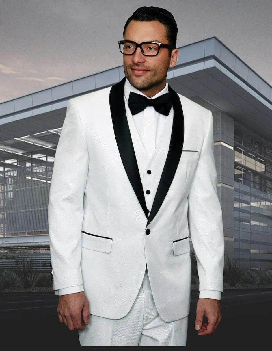 White Prom Suit - White Prom Tuxedo - White Suit sold by Alberto Nardoni