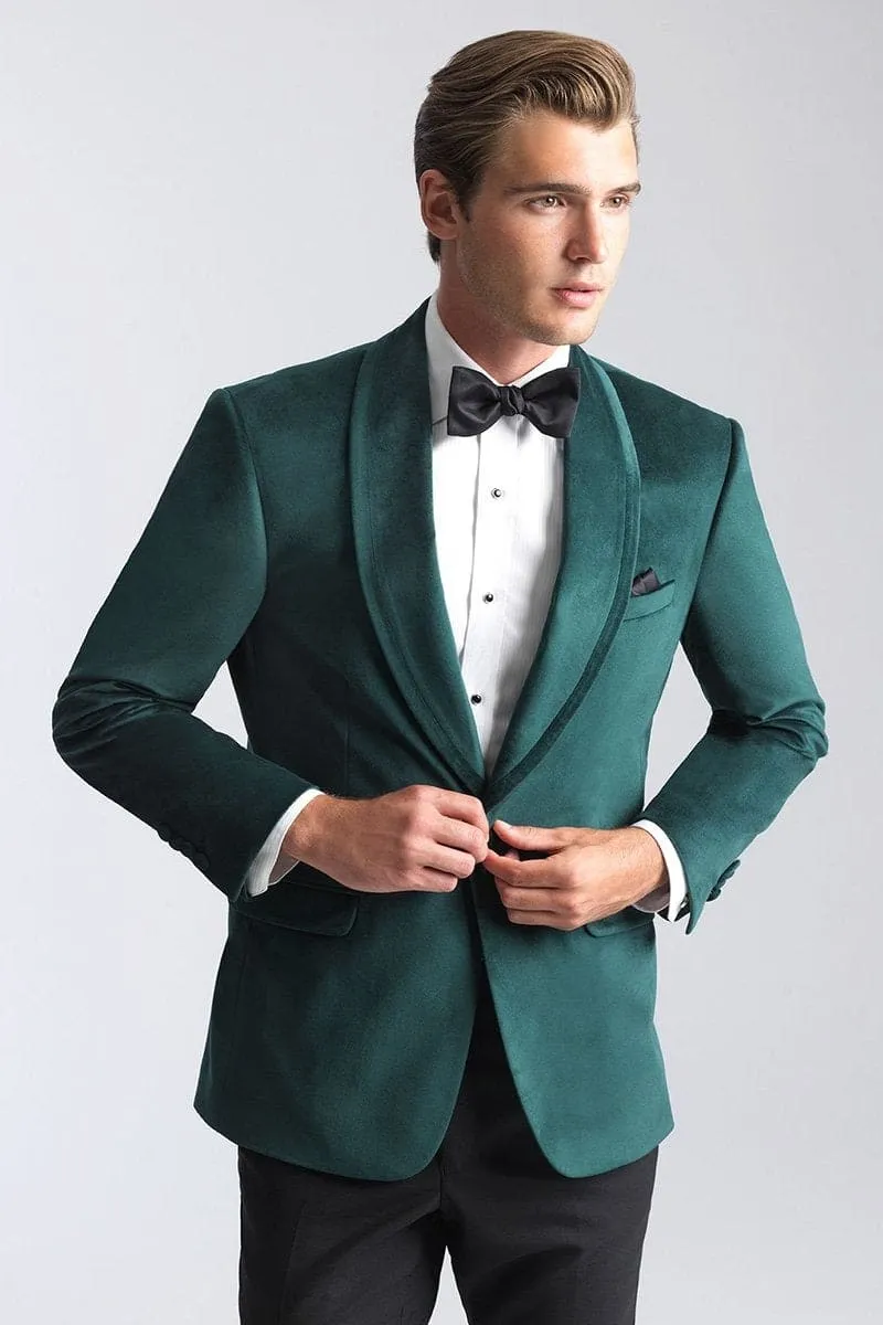 Green Prom Tux - Emerald Green Mens Tuxedos sold by Alberto Nardoni