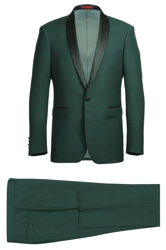 Green Prom Tux - Emerald Green Mens Tuxedos sold by Alberto Nardoni