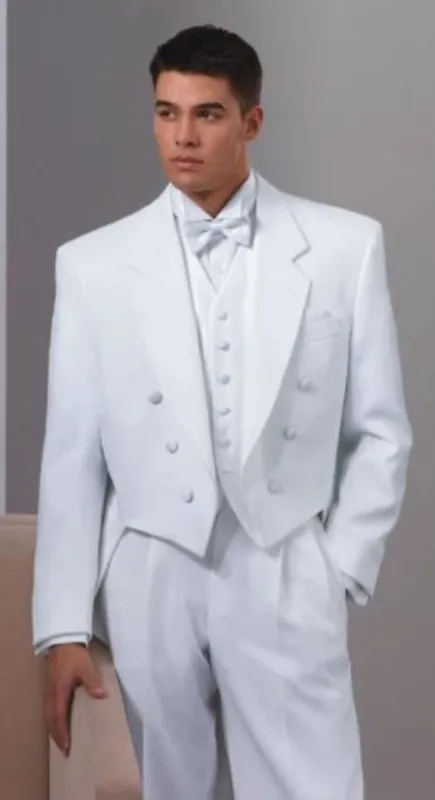 Cheap Tuxedos For Men - Discounted White Tuxedos sold by Alberto Nardoni