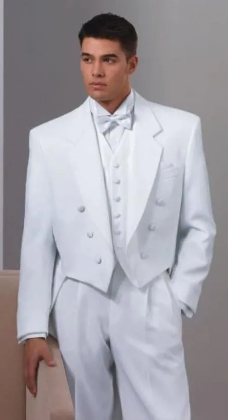 Cheap Tuxedos For Men - Discounted White Tuxedos sold by Alberto Nardoni