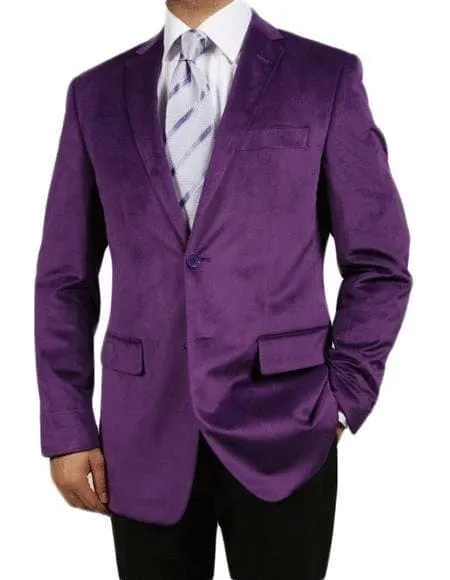 PURPLE Velvet BLAZERS For Men sold by Alberto Nardoni