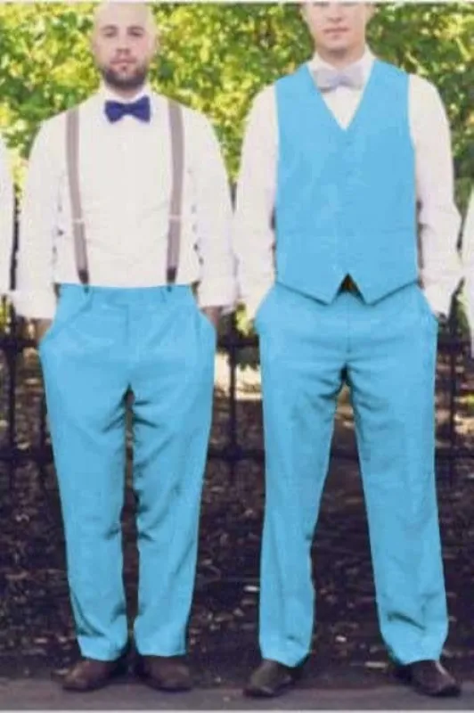 Light Blue Tuxedo - Blue Wedding tuxedo sold by Alberto Nardoni